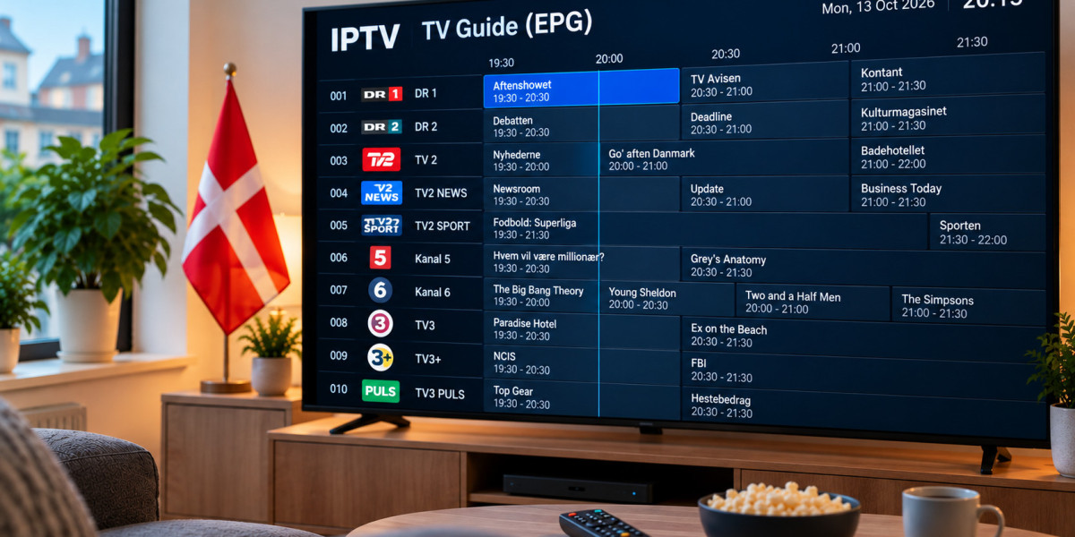 IPTV EPG Guide for Denmark: How TV Guides Work and How to Fix Common Problems