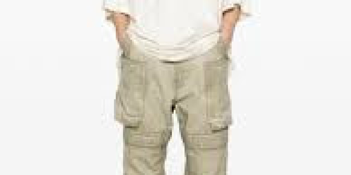 Rick Owens Black Cargo Pants With White T Shirts